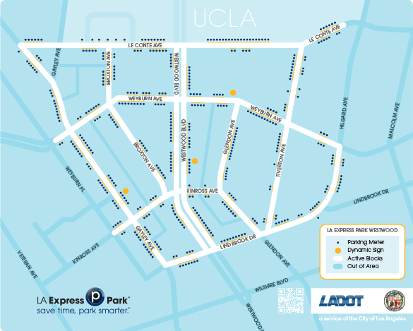 LA Express Park Area Map