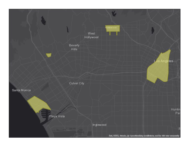 Program Area Maps LA Express Park™
